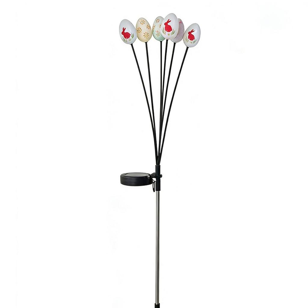 Solar Powered Decorations Outdoor Stake Lights Waterproof  Egg IP65 Lamp for Lawn Pathway Landscape Yard Patio Garden Decor