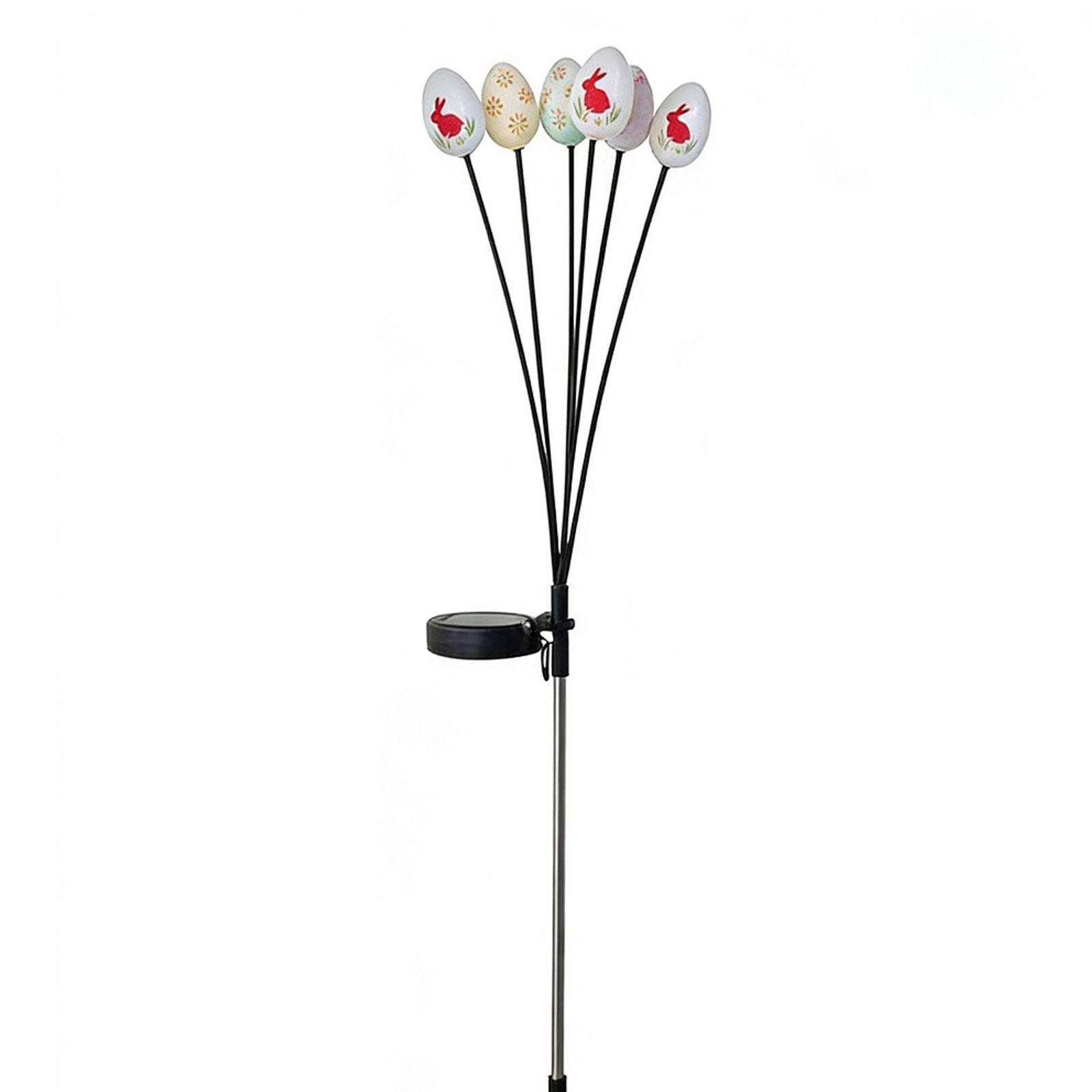 

Solar Powered Decorations Outdoor Stake Lights Waterproof Egg IP65 Lamp for Lawn Pathway Landscape Yard Patio Garden Decor warm white
