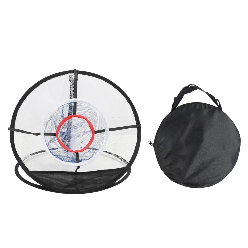 Golf Chipping Net Improve Skill Levels Quick Setup 3 Challenging Target Portable for Indoor Outdoor