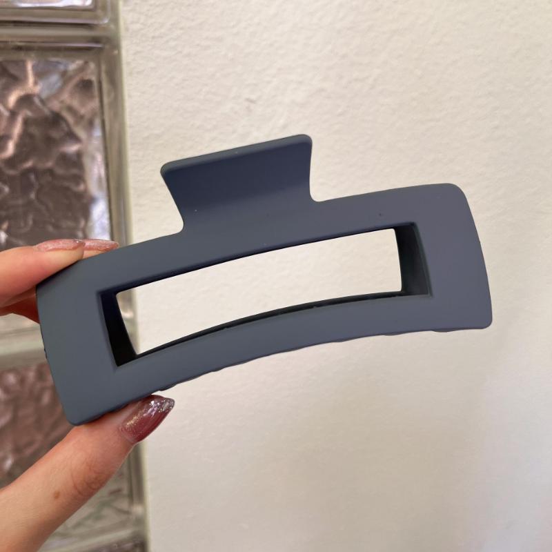 Hochwertige Brief-Matt-Haarspange für Frauen mit dickem Haar, Große Haiklammer-Haarspange für Hinterkopf-Dutt, Stirnband