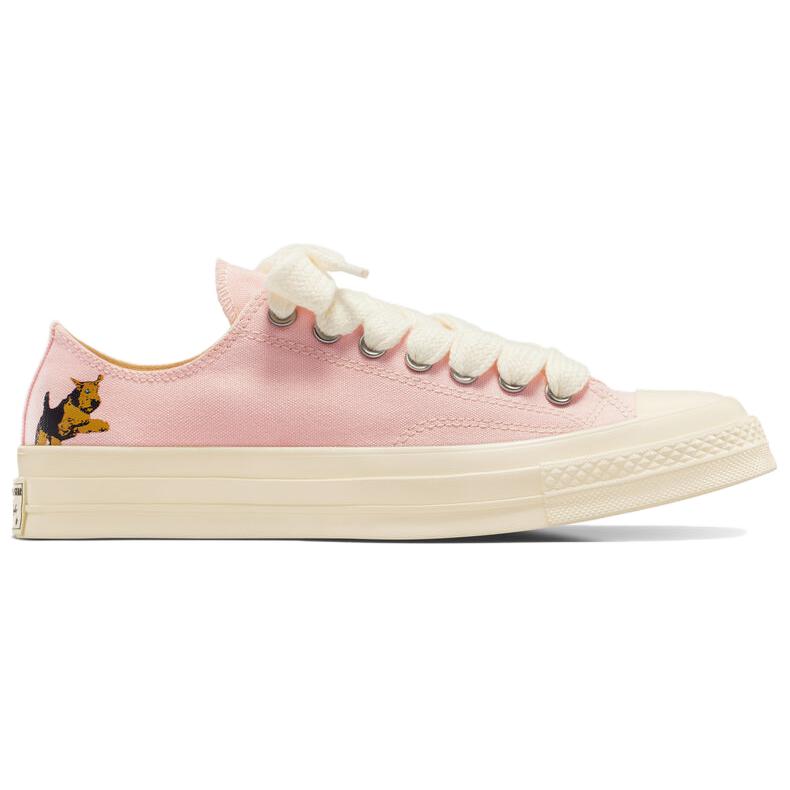 Golf Le Fleur X Converse Chuck 70 Low Darryl Pack - Rose Quartz Unisex Sneakers Pink Antique-White A12147C