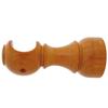 RAIL CHYC - Smooth Open Wood Support 28x128 Mm. Teak