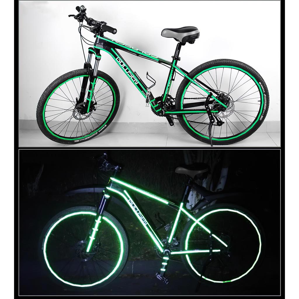 Solid Color Reflective Stickers Personality Waterproof Car Class Modification Warning Signs Highlighting Safety Reflective StripPinstriping Tape 3