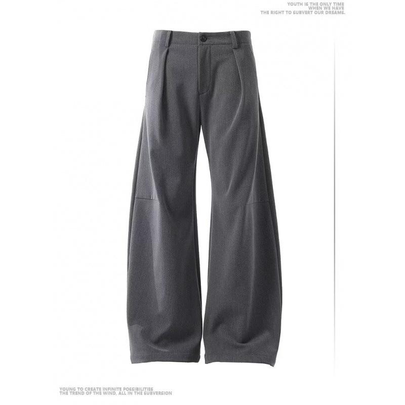 New Loose Casual Pants Men's Korean Version Trendy Versatile Pants Summer Thin Pendant Wide-leg Mopping Trousers