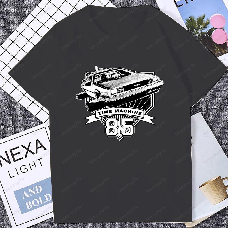Unisexs Clothing Doc Brown Back To The Future Back To The Future 121 Gigawatts Fun Tops Tee T Shirt Loose Tops TShirt