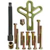 13pcs Heavy-Duty Steering Wheel Puller Set With Short Cone Main Shaft Rod For Motorcycle Steering Wheels Removal And Repair