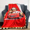 Cars Movie Characters Flannel Blanket Super Soft Warm Cozy Blanket For Sofa Bed Office Travel Allseason Home Decor Gift