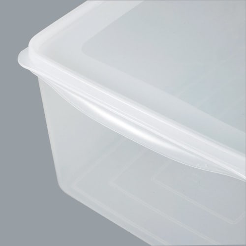 Shinki Gosei Dragonfly Natural Jumbo Seal Storage Container, Antibacterial, Deep, Large Capacity, 6L, No. 3, Made in Japan