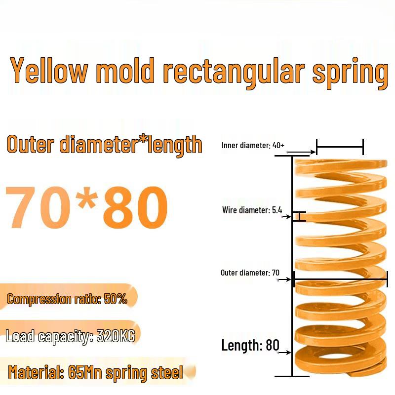 

High-Strength Rectangular Mold Spring