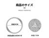 XIAOLINGDANG Engine Start Button Rhinestone Swarovski Car Push Glitter Switch Decorative Cover Suitable for Mazda Double-Sided (Silver)