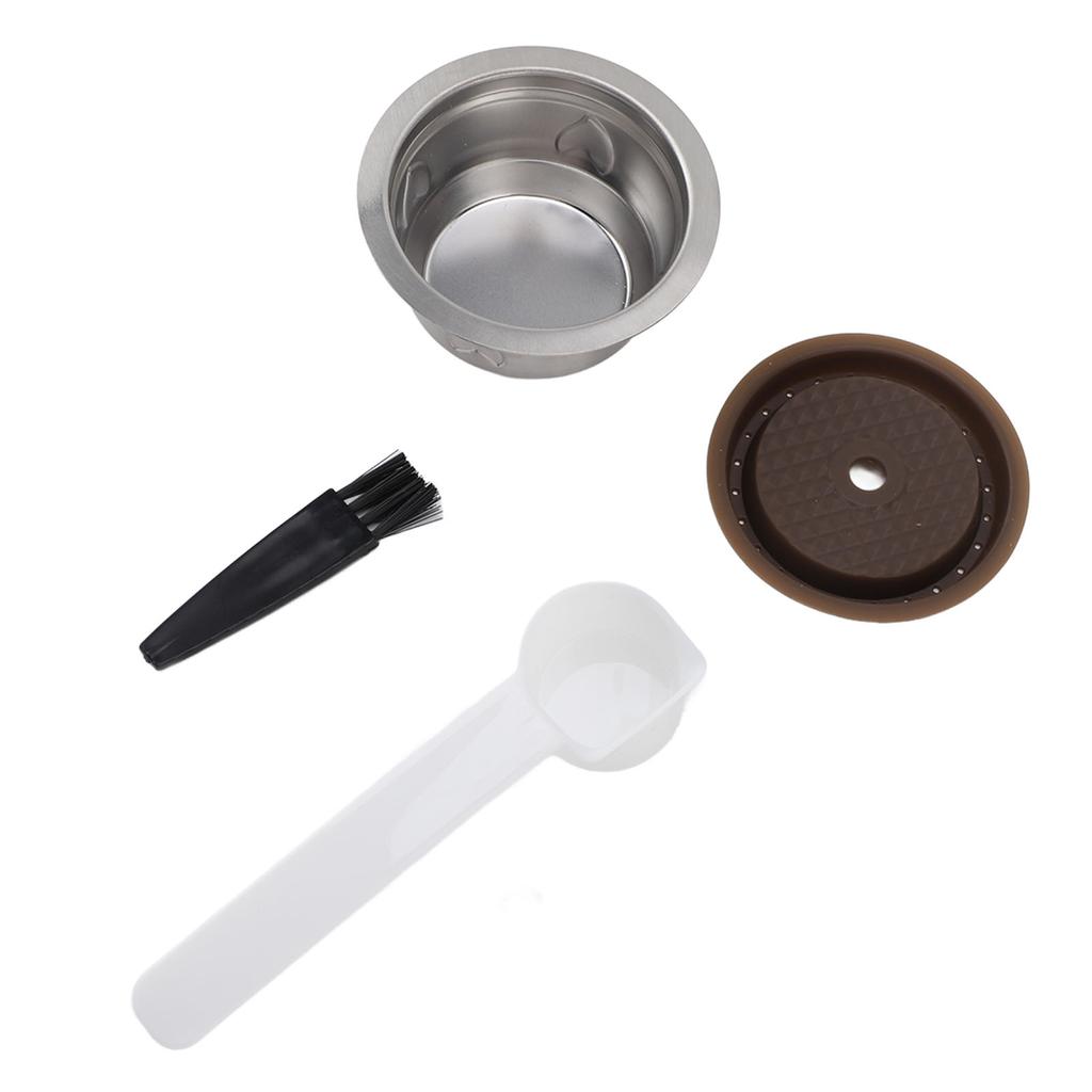 Refillable Coffee Capsule Stainless Steel 230ml Capacity Reusable Coffee Pod for Home