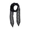 Ins Wind Lace Long Streamer Small Silk Scarf Female Super Fairy Headband Tied Hair French Thin Scarf Multi-Function