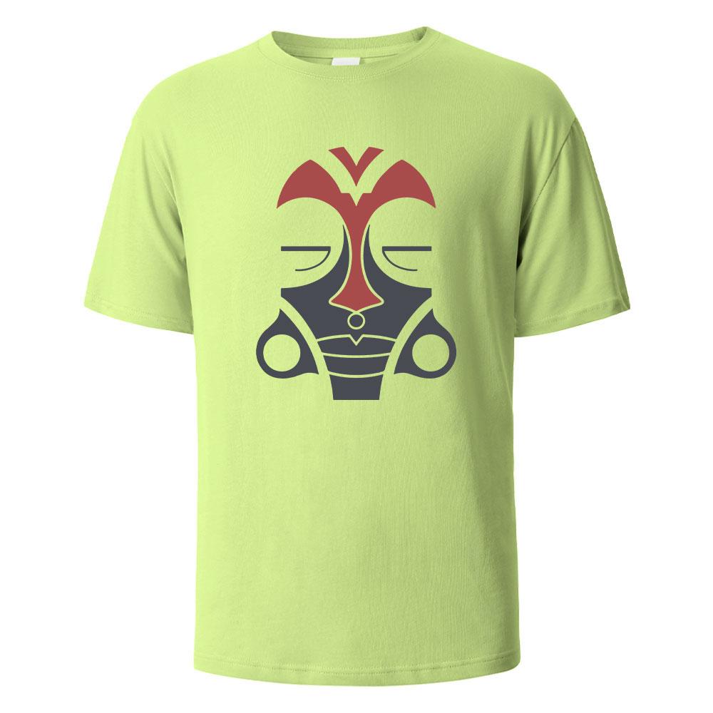 Streetwear Basic Top Monks Funny Print TShirt Casual Short sleeved Tops Summer Tees For Men Women 100 Cotton Oneck Oversize