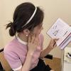 Hair Band Knotted Korean Style Headwear PU Leather Headband Female Hair Accessories Thin Hair Band