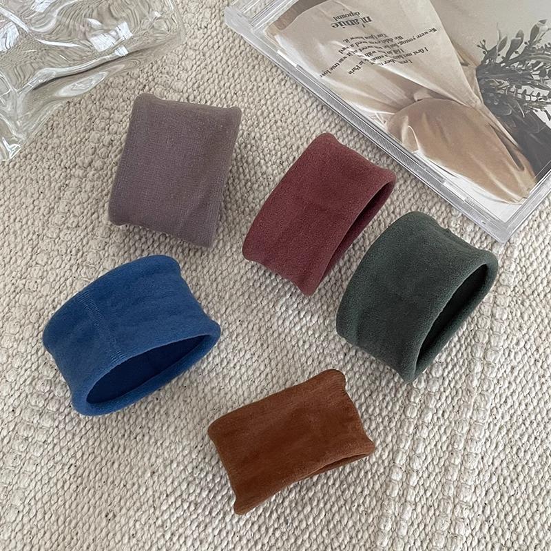 High Elastic Super Wide Seamless Headline High-grade Hair Accessories No Hair Injury Rubber Tendon Girl's High Paytail Mask Muscle Hair Ring