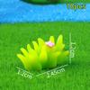 10Pcs Mini Resin Simulated Grass Pile Moss Micro Landscape Decoration Crafts Micro Landscape Garden Decoration Accessories
