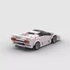 Domestic Building Block 8 Grid Car Series Compatible With Rambo Supercar Boy Collage Toy Set Model Gift