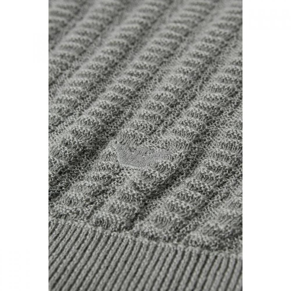 Emporio Armani Men S Lyocell Blend Polo Knit A516128033