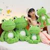 Green Frog Plush Toy - Large Soft Doll for Girls, Sleeping Hug Pillow