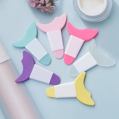 Silicone Mascara Eyelash Shield Applicator Guard Tool Multifunction Eyelash Eyeshadow Pads Reusable Eyelashes Guide Tool