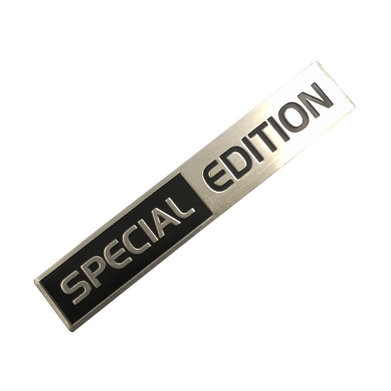 3d Aluminium Special Edition Logo Limited Edition Emblem Sticker Car Interior Exterior Decoration Decal Motorcycle Accessories