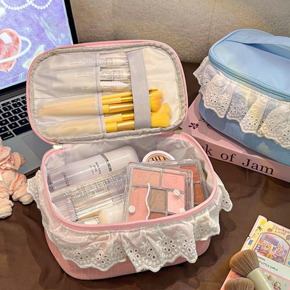 

Travel Cute Cosmetic Bag CuteHigh Capacity Storage Bag New Design Makeup Bag Women Girl