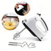Electric Hand Mixer 7-Speed Adjustable 4 Food Safe Attachments Portable Professional Baking Tool for Home Daily Use