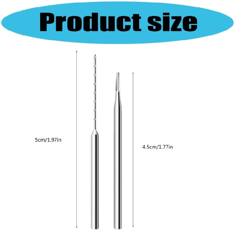 Damaged Screw Extraction Drill Bit Alloy Steel Precisely Removes Stubborn Phone Screws Without Frame Scratches
