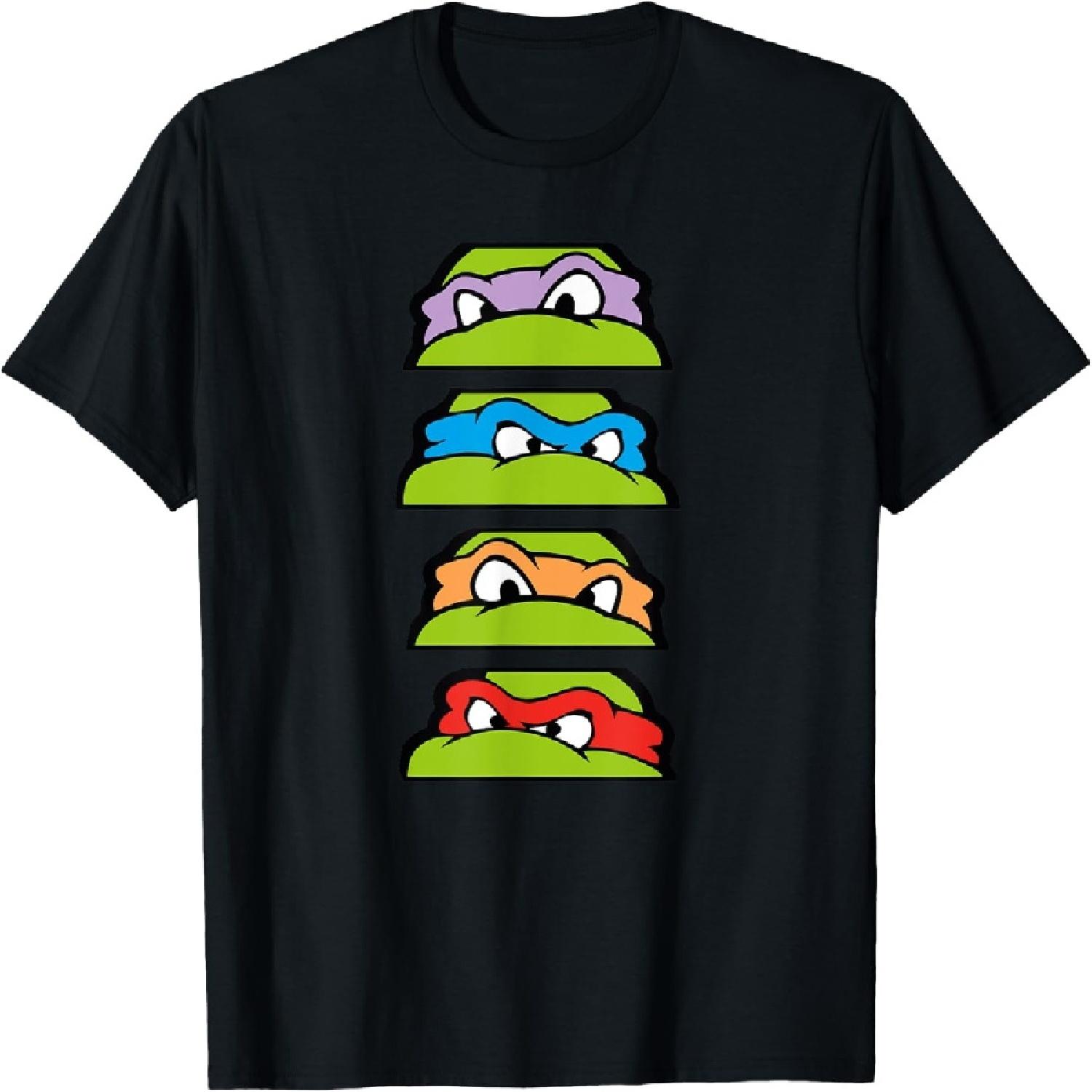 

Mademark x Teenage Mutant Ninja Turtles - Donatello, Raphael, Michelangelo, and Leonardo T-Shirt XXXXXL чорний