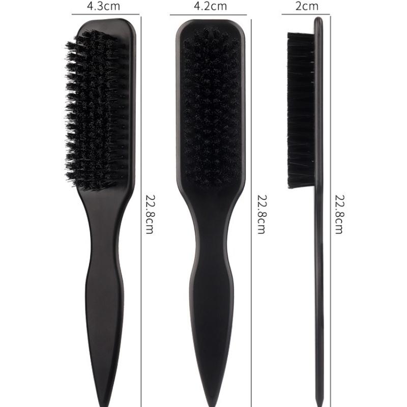 Glättende Haare, Abstehende Haare, KantenkontrolleToupieren & Teasieren Haarbürste MitBreitem Rattenschwanz zum Abteilen & Scheiteln, Haarbürste