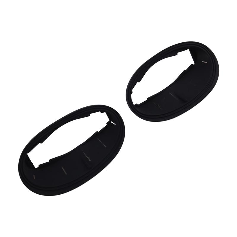 A58X-Rearview Mirror Sealing Ring Rubber Pad Mount 1 Pair For Mini Clubman R55 R56 R57-R59-51169805061 51162755641 Car Accessori