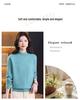 Women's Thickened Wool Sweater for Autumn & Winter - Mid-aged & Elderly Half-high Collar Warm Knit Shirt