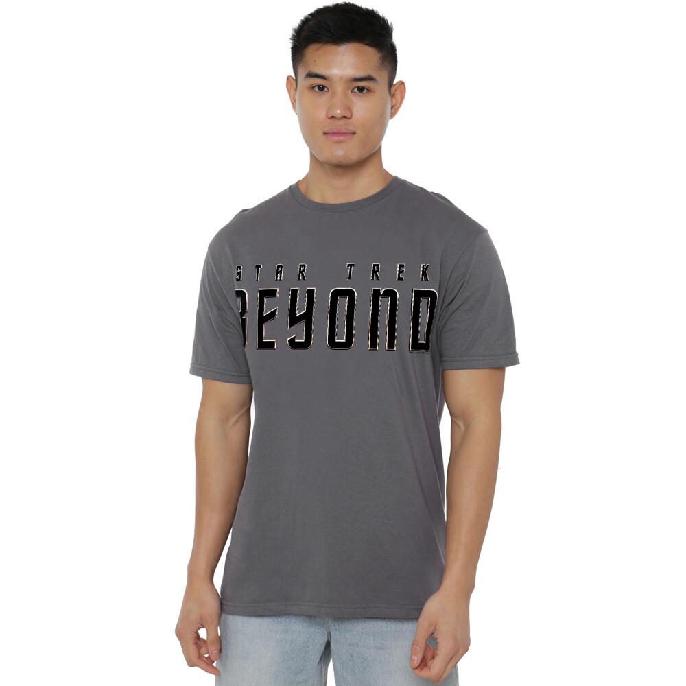 Star Trek Beyond Star Trek Beyond T-Shirt S-2XL, Charcoal Unisex T-Shirt XL