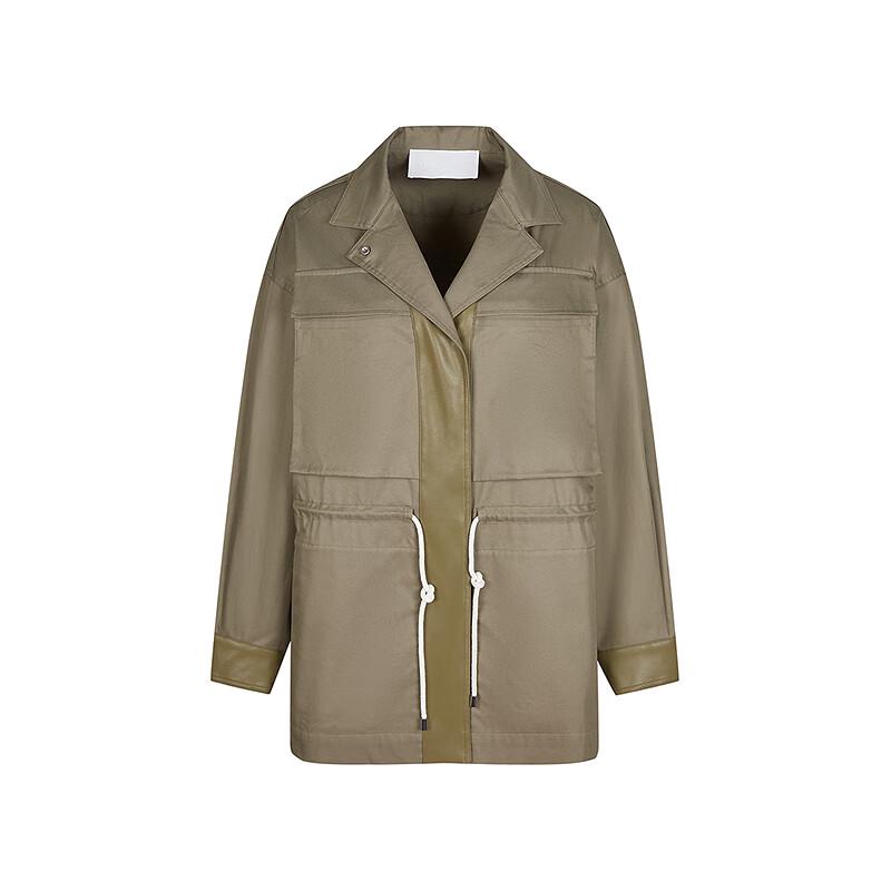 Less 2025 Spring Loose Lapel Jacket