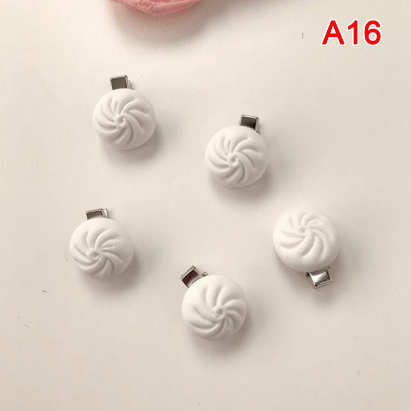 5Pcs So Cute Girls Pink Rose Flower Heart Bow Peach Mini Hairpin Set Sweet Hair