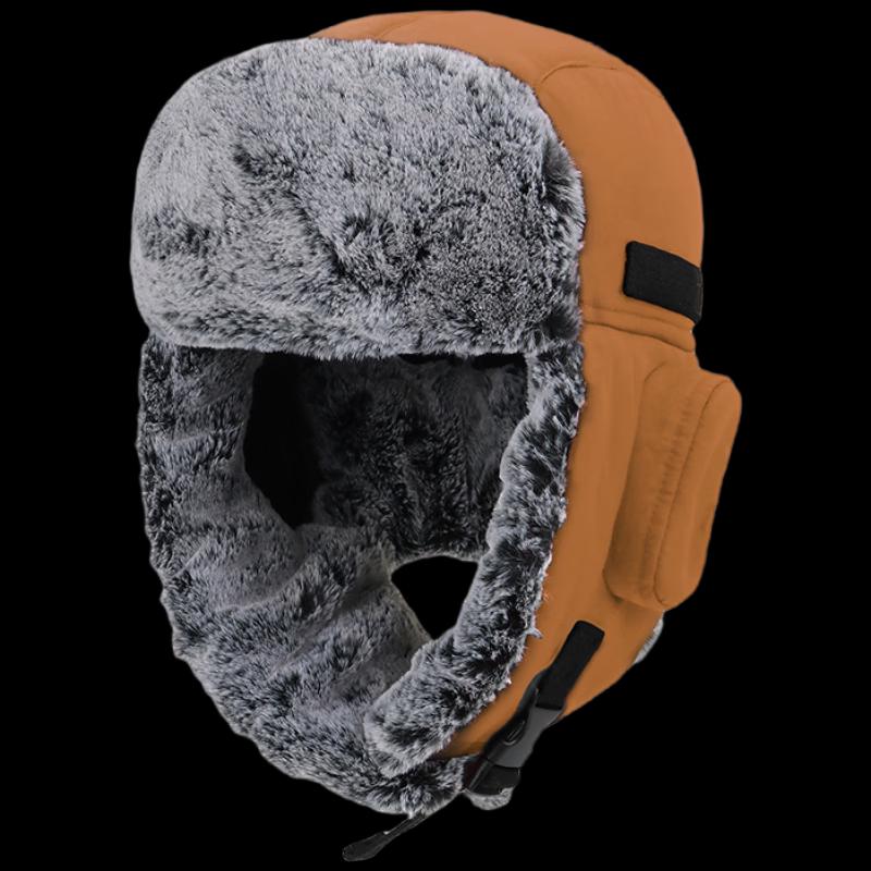 Winter Warm Faux Fur Lei Feng Hat