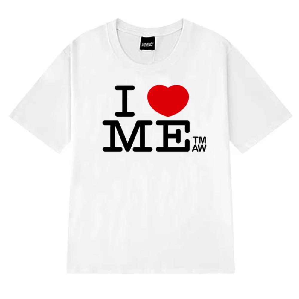 I Love Me Tate Mcrae Miss Possessive Tour Printed Short Sleeves Tshirt Men Women Fashion Y2k Streetwear Unisex Cotton Tops