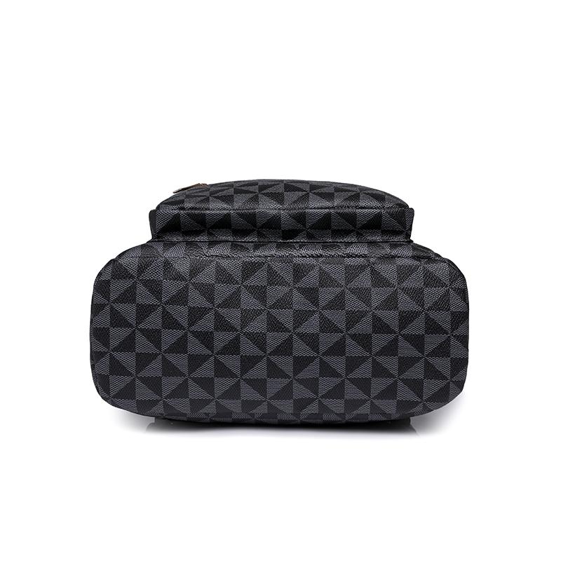 Damen Lederrucksack Bedruckter Moderucksack Weiblicher Reiserucksack