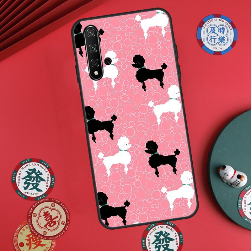 Poodle Dog For Huawei Nova 5T 9 10 SE 7i 8i 11i 12i Y73 Y72 Y61 Y91 Y60 Y70 Y90 P20 P30 P40 Lite Case