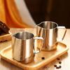 1 Stück Ziehbecher, Messbecher mit Edelstahlskala, Ziehbecherutensil im thailändischen Stil, spitznasiges Artefakt, Kaffeetrinkutensil