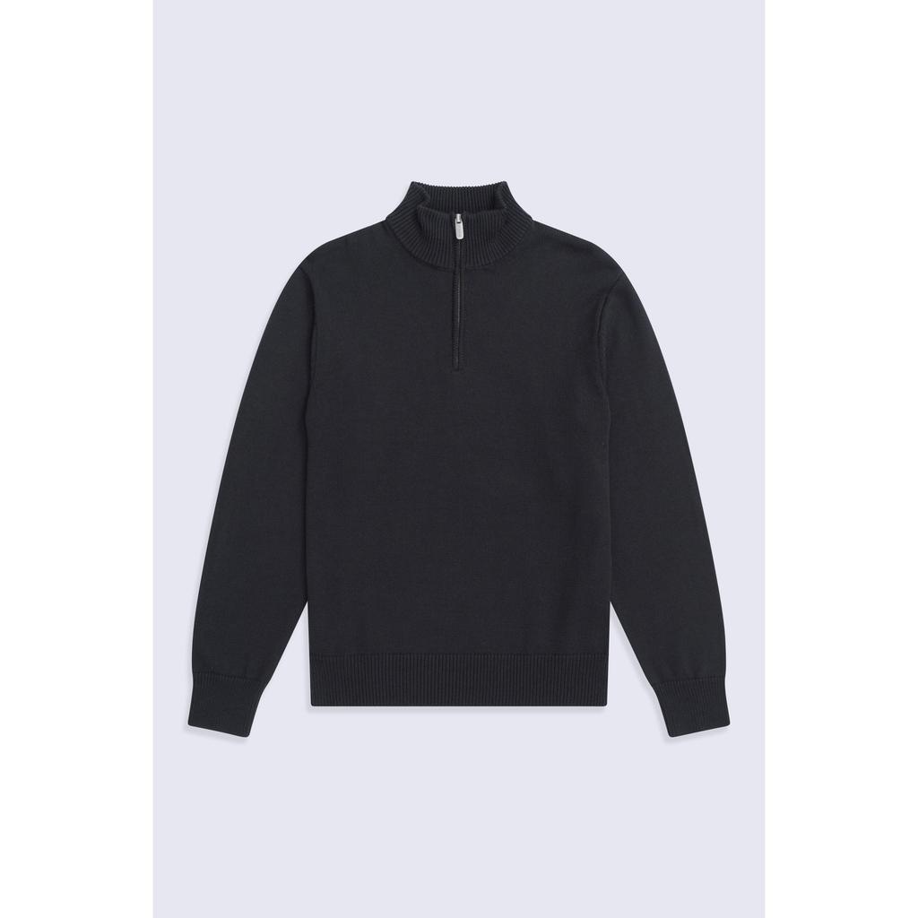 Animal Mens Ribbed Quarter Zip Jumper