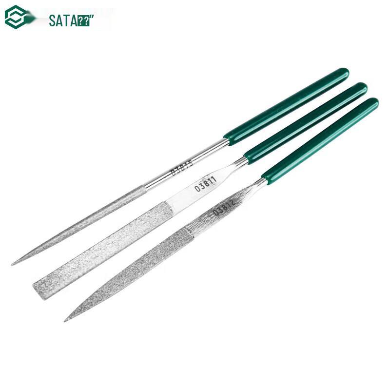 SATA 3-Piece Diamond Shaping File Set