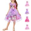 Girls' Tulle Bow Dress - Large Butterfly Mesh Gown