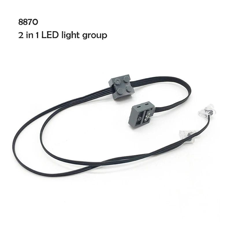 Power functions Motor Technical parts MOC multi tool servo train motor PF 8293 8883 model building blocks Compatible Leduo