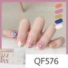 Cartoon Nail Stickers  Full Stickers Frosted Nail Stickers