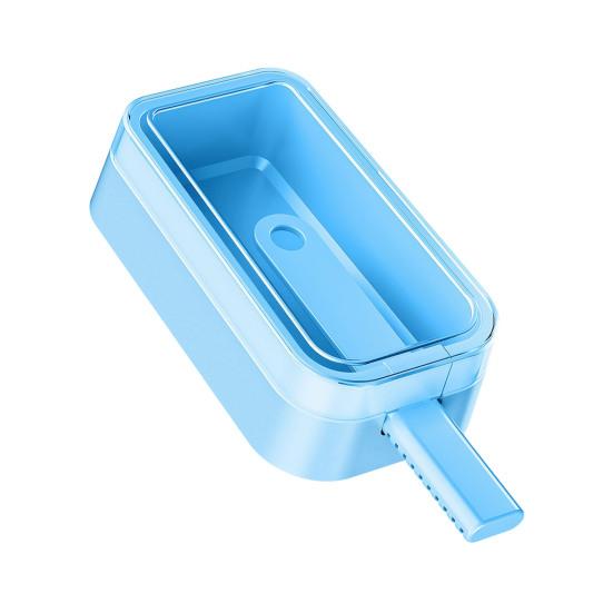 Silicone Ice Pop Mold with Stick, Food Grade Reusable Ice Cream Maker with Lid, DIY Summer Freezer Ice Lolly Mold for Kitchen