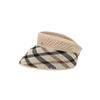 Daks Brown Check Knit Packable Sun Cap Dd Metal Decoration Dche6e257w2