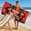 Jeremie Frimpong Print Beach Towel, Large Soft Quick Dry Towel for Beach Camping Swimming