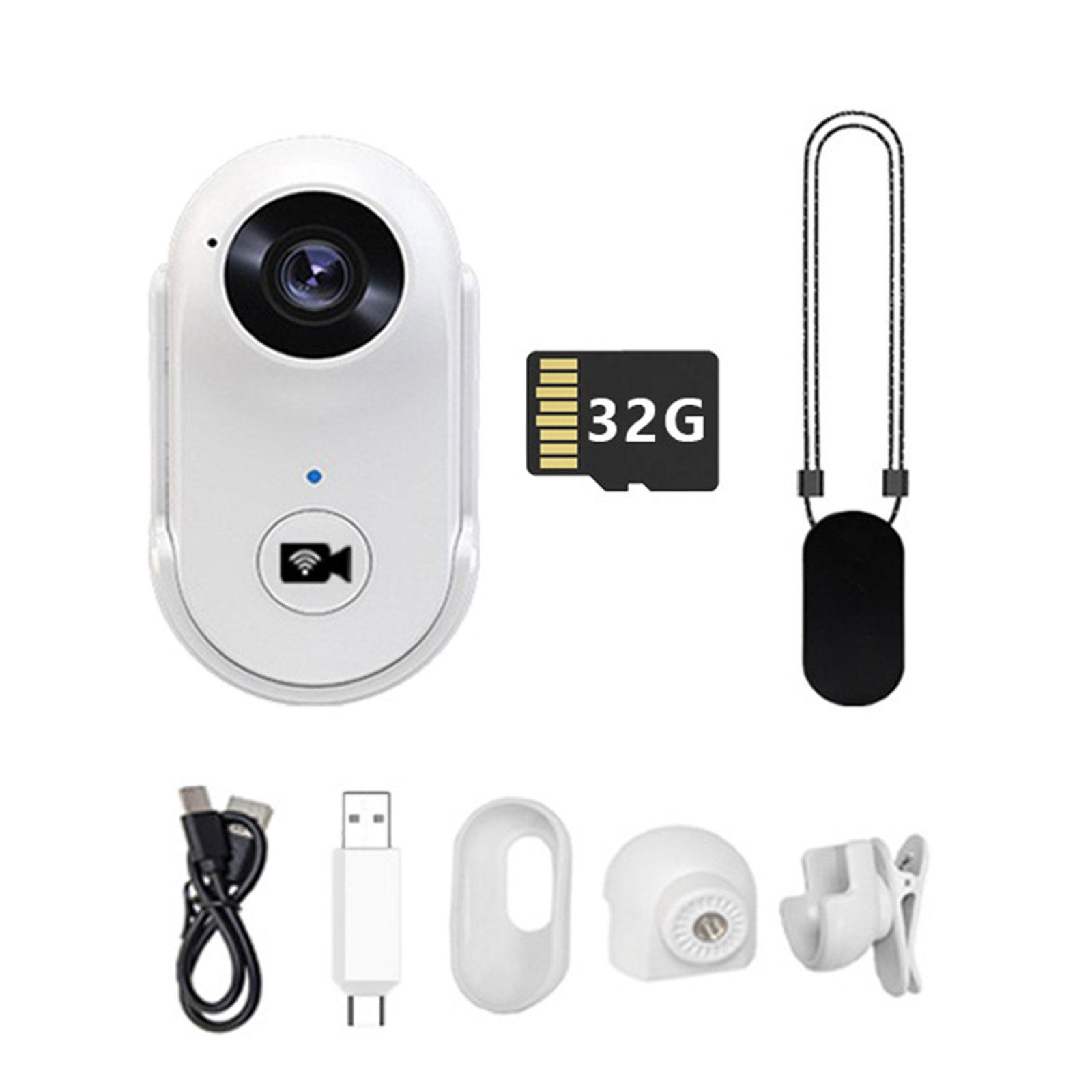 

Pocket Sized Action Camera Featuring 32GB Storage Capacity For Vibrantly Action Shot Perfect Dynamic Capture Recording білий
