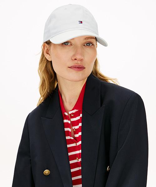 TOMMY HILFIGER Flag Embroidered Ball Cap (T22G1Aht050Wt1Ycf)